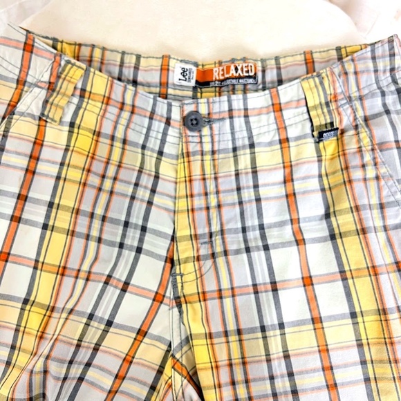 Offer $4 DONATING Lee Plaid Bermuda Shorts Boys Sz 18 😎Host Pick😎 - Picture 4 of 13